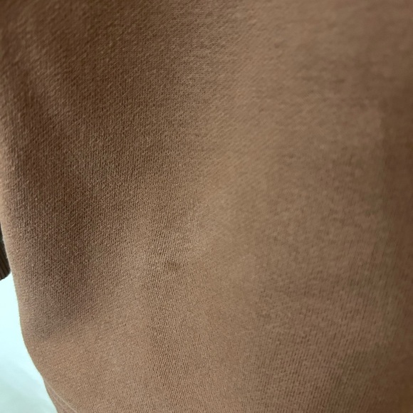 Varley Rowan Sweatshirt Brown Peached Sweat Oversized Pullover - Picture 5 of 8